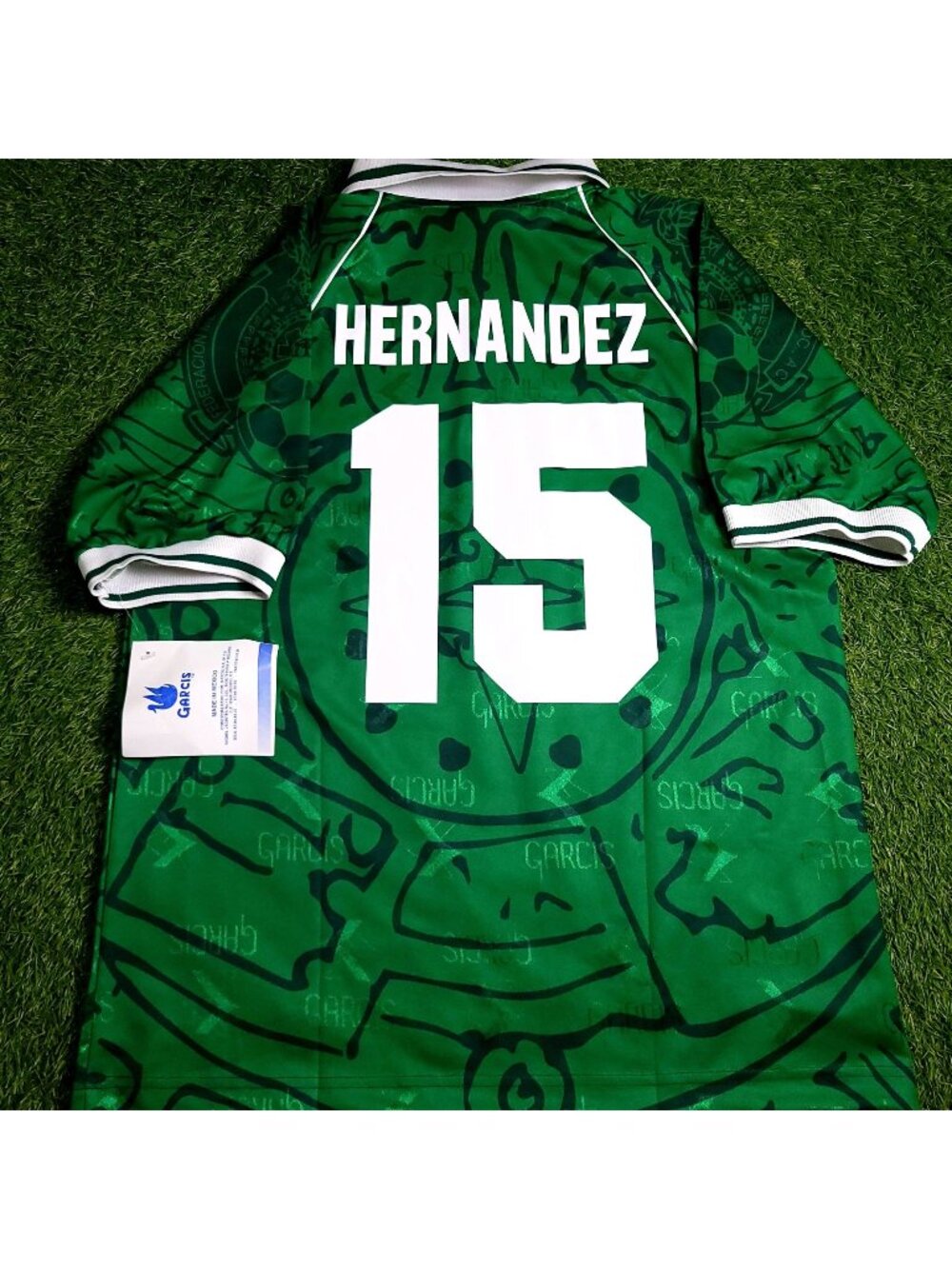 Hernandez Mexico Garcis 1999 Confederations Cup Final Soccer Jersey BNWT M